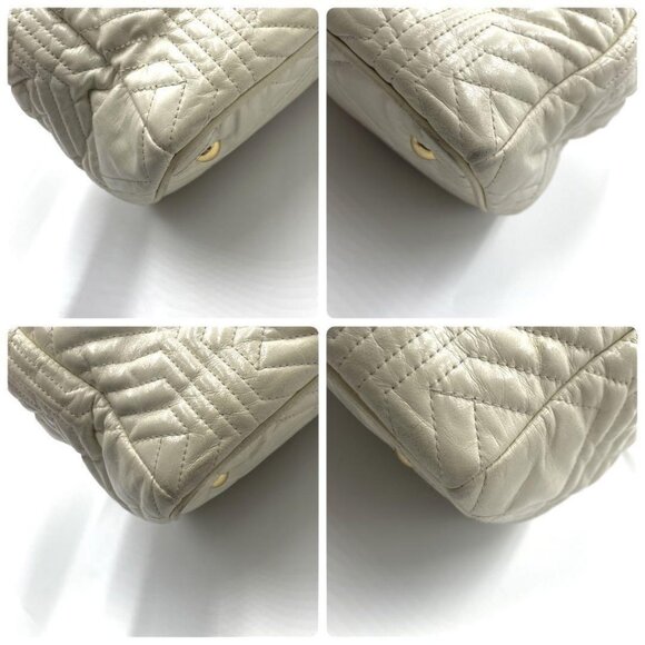 Miu Miu Quilted Handbag - Cross body (off white) - Picture 5 of 8